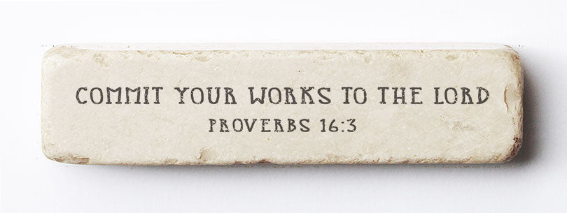 558 | Proverbs 16:3